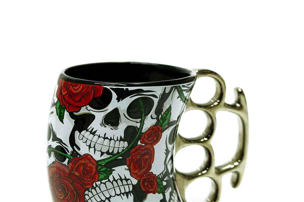 Caneca Rosa Caveira I