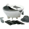 Conjunto Ralador Inox Plástico