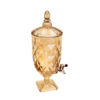 Suqueira de cristal ambar Diamond 5 l Lyor - 7201