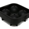 FORMA-DE-GELO-ESFERICA-COM-4-CAVIDADES-SILICONE-PRETO