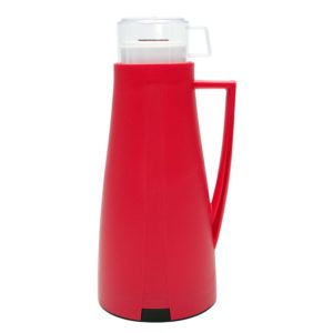 Garrafa Térmica Vermelha Pop Latte - 1L Dynasty - Pronta Entrega