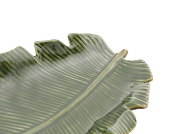 Prato Ceramica Leaf