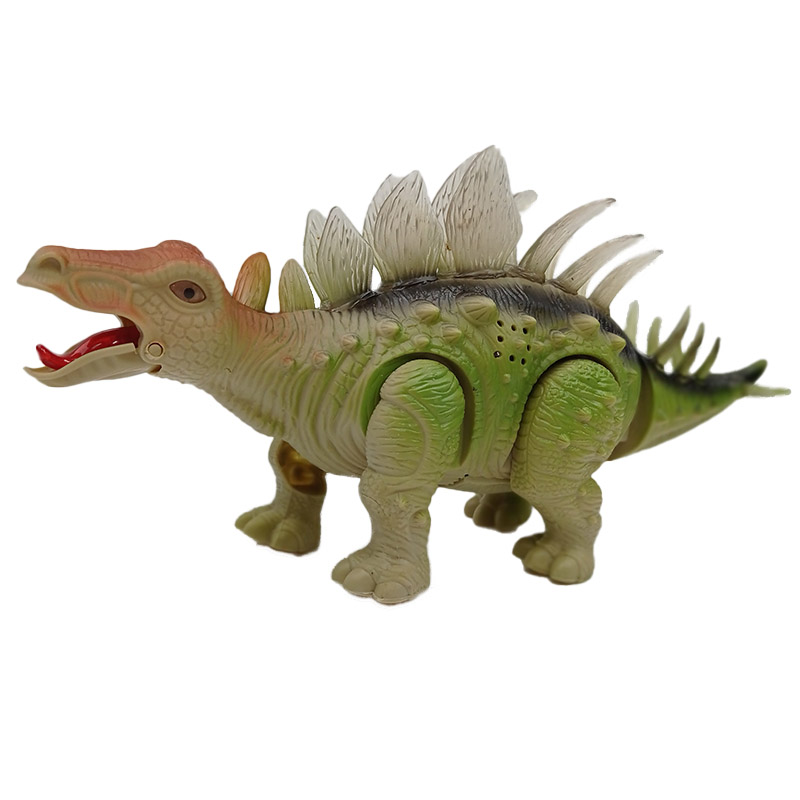 Estegosaurus Dinossauro que Anda e Acende a Luz - Loja Big